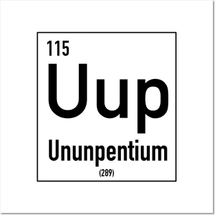 Ununpentium Posters and Art